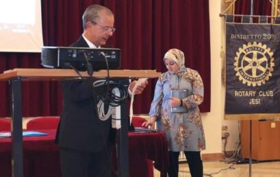 Asmae Dachan presenta il suo libro alla conviviale del Rotary Jesi