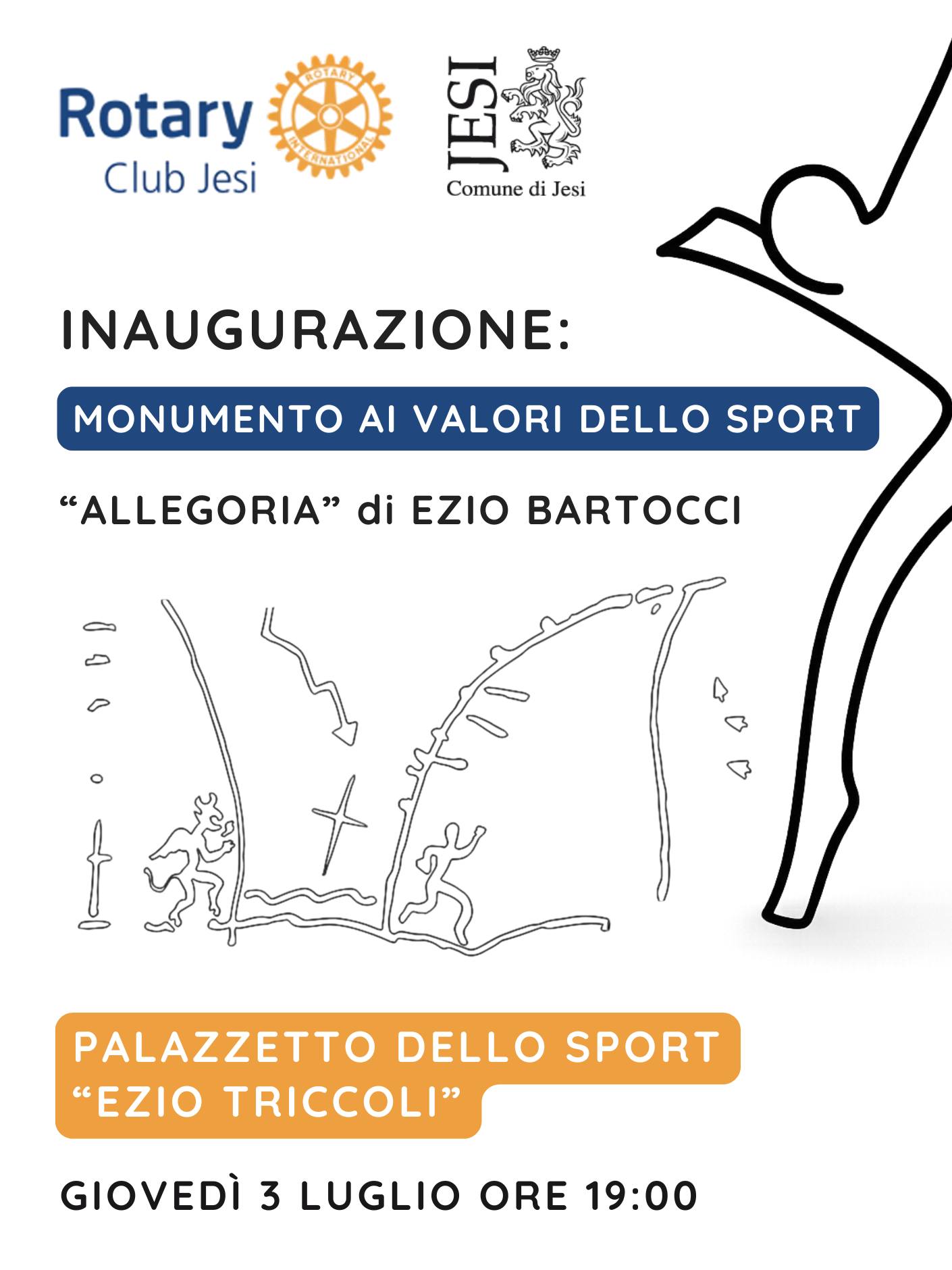 Inaugurazione Monumento ai Valori dello Sport