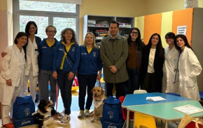 “Una zampa in pediatria”: al via il progetto di Pet Therapy per i piccoli pazienti